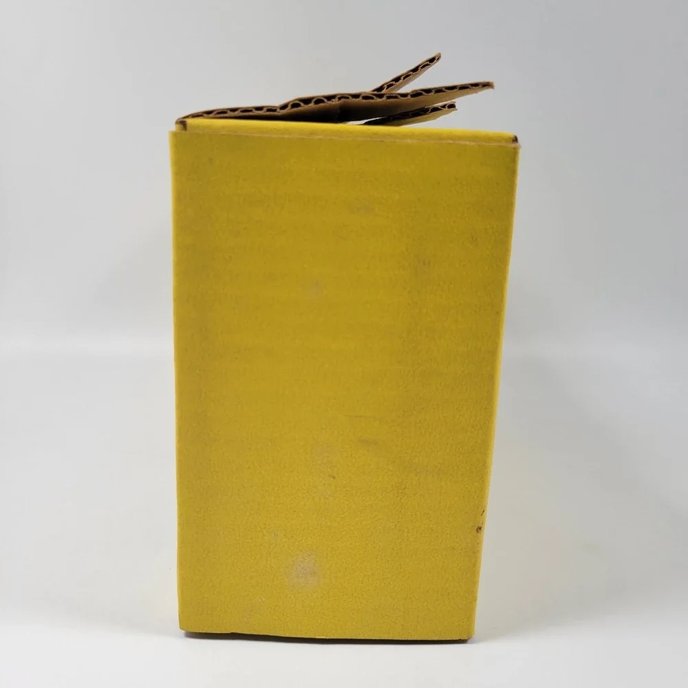 VTG Mr. Peanut Kids Yellow Cardboard School Pencil Box Planters Collectible RARE